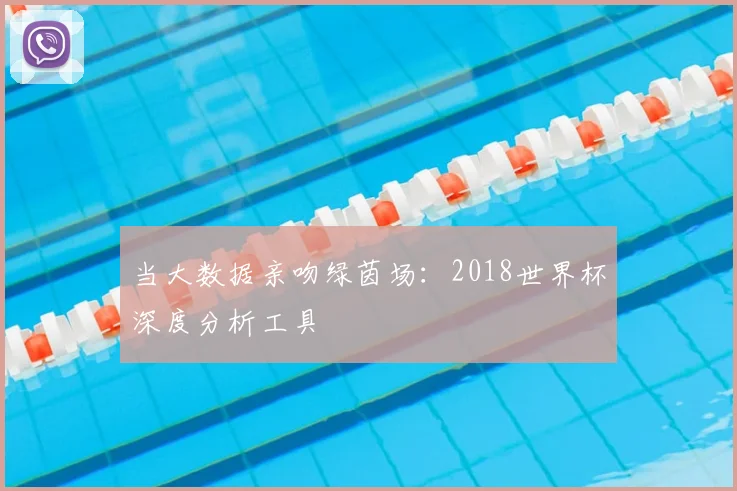 当大数据亲吻绿茵场：2018世界杯深度分析工具